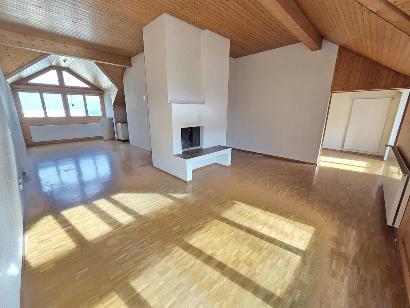 Appartement 4.5 pièces fraîchement rénové avec 2 salles de bains et cheminée - Photo 1 sur 8