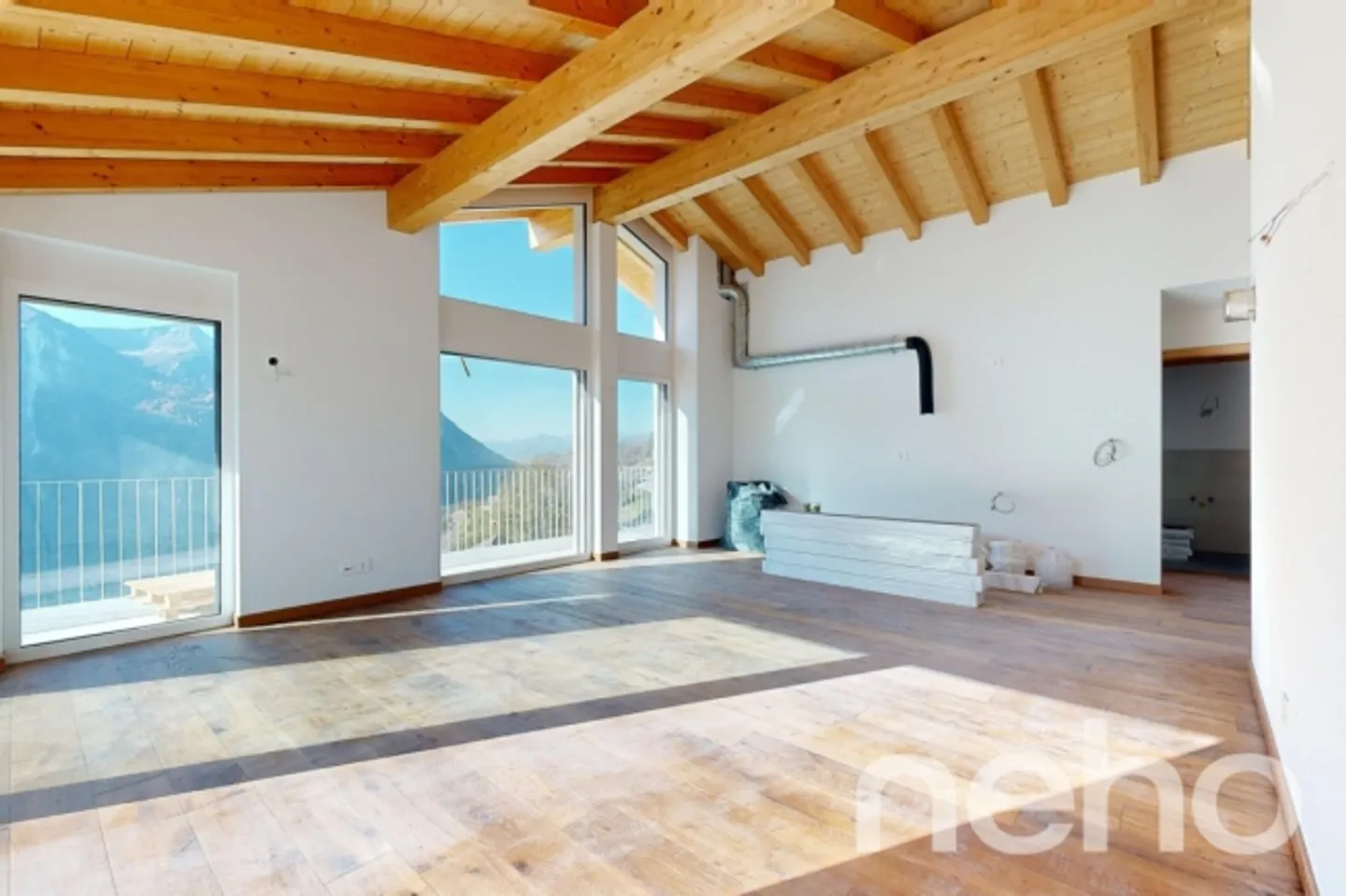 Exclusive 3.5-Room Penthouse in Erschmatt - Photo 3 of 13