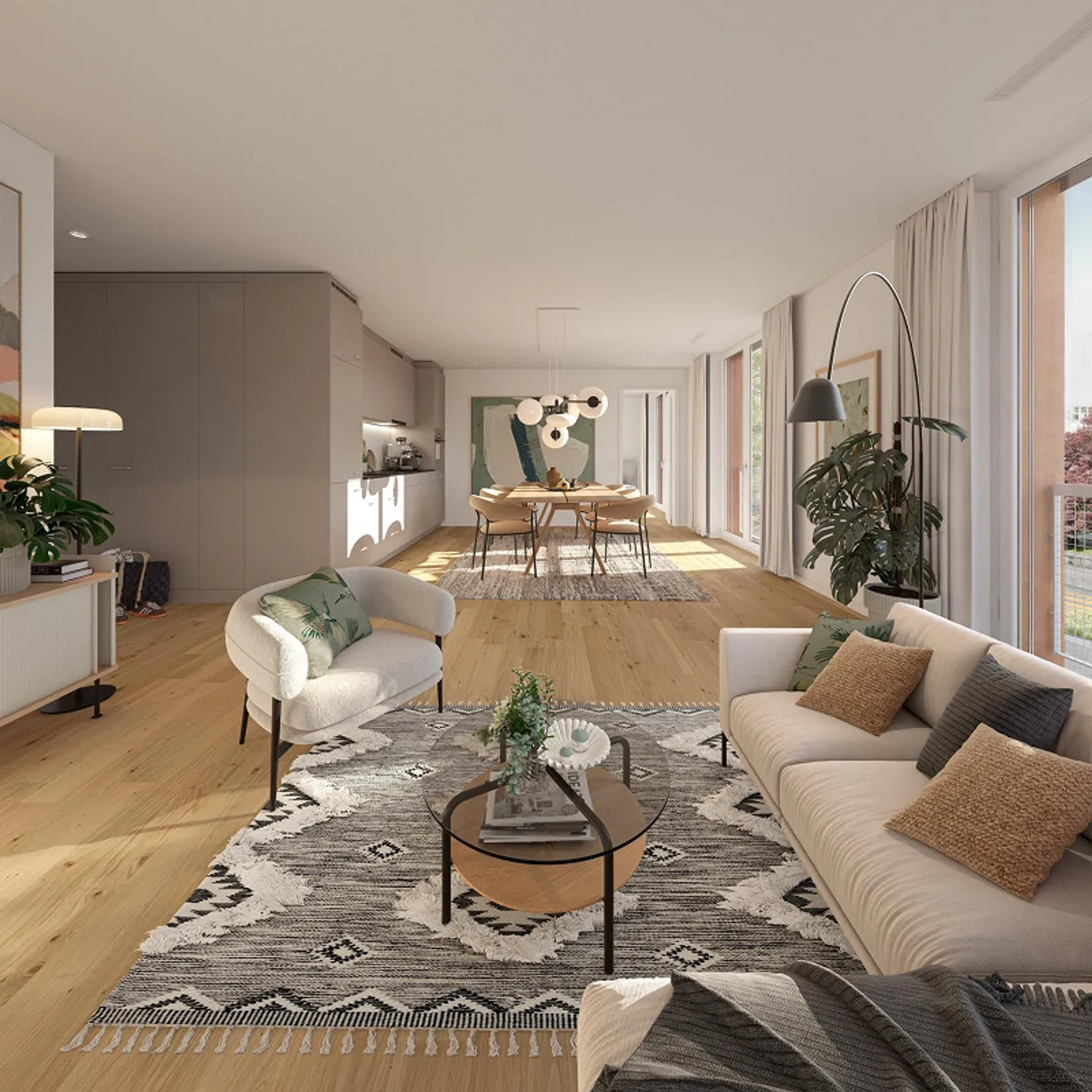 Moderne 2.5 Zimmer-Wohnungen im neuen Flawa-Areal - Foto 1 di 6
