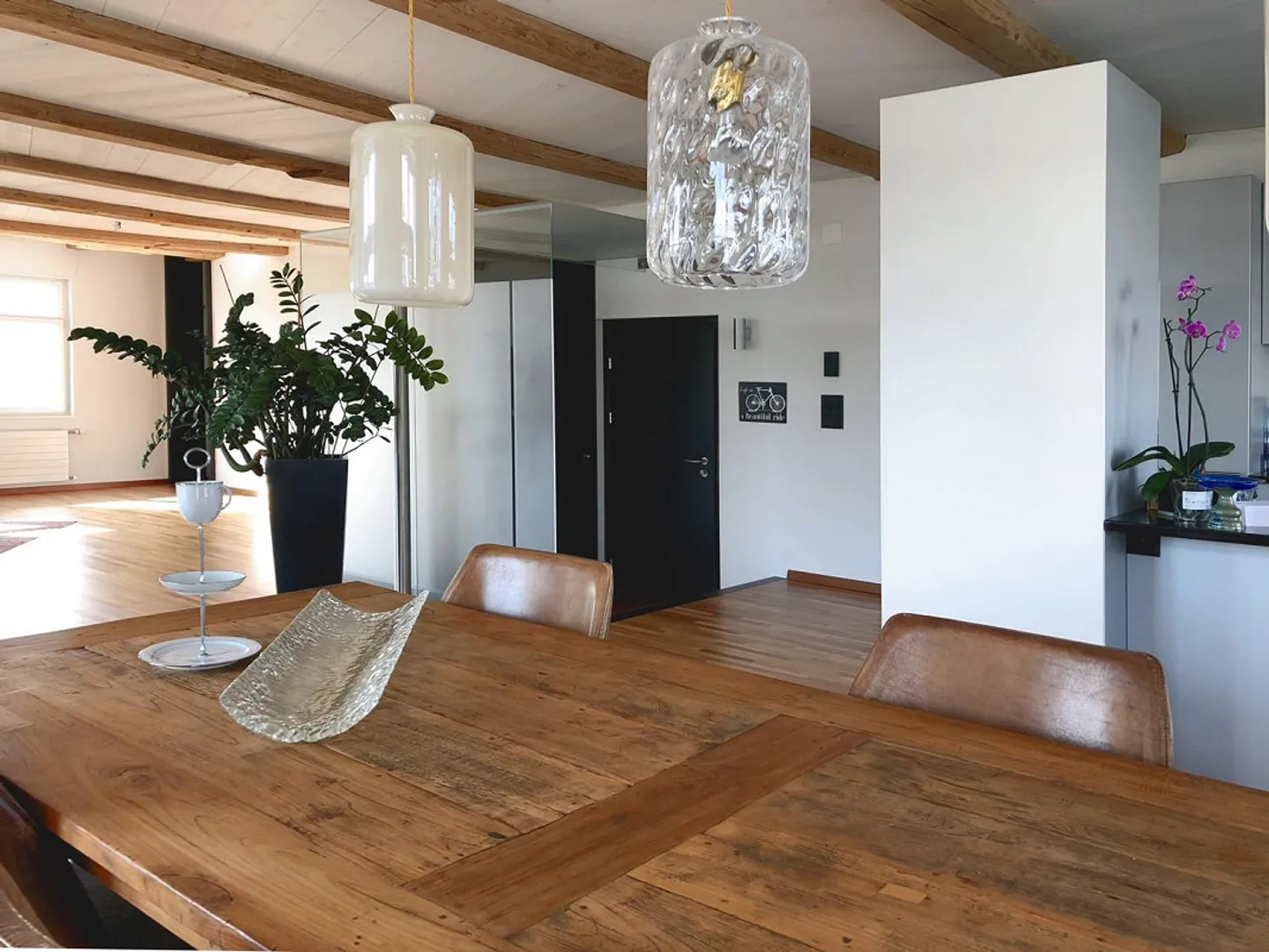 Exklusives Wohnen im historischen Riegelbau in Andwil SG - Foto 11 di 20