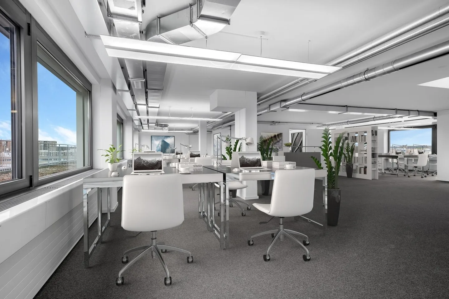 Attractive office space including terrace in the penthouse - Dübendorf - Photo 2 of 10