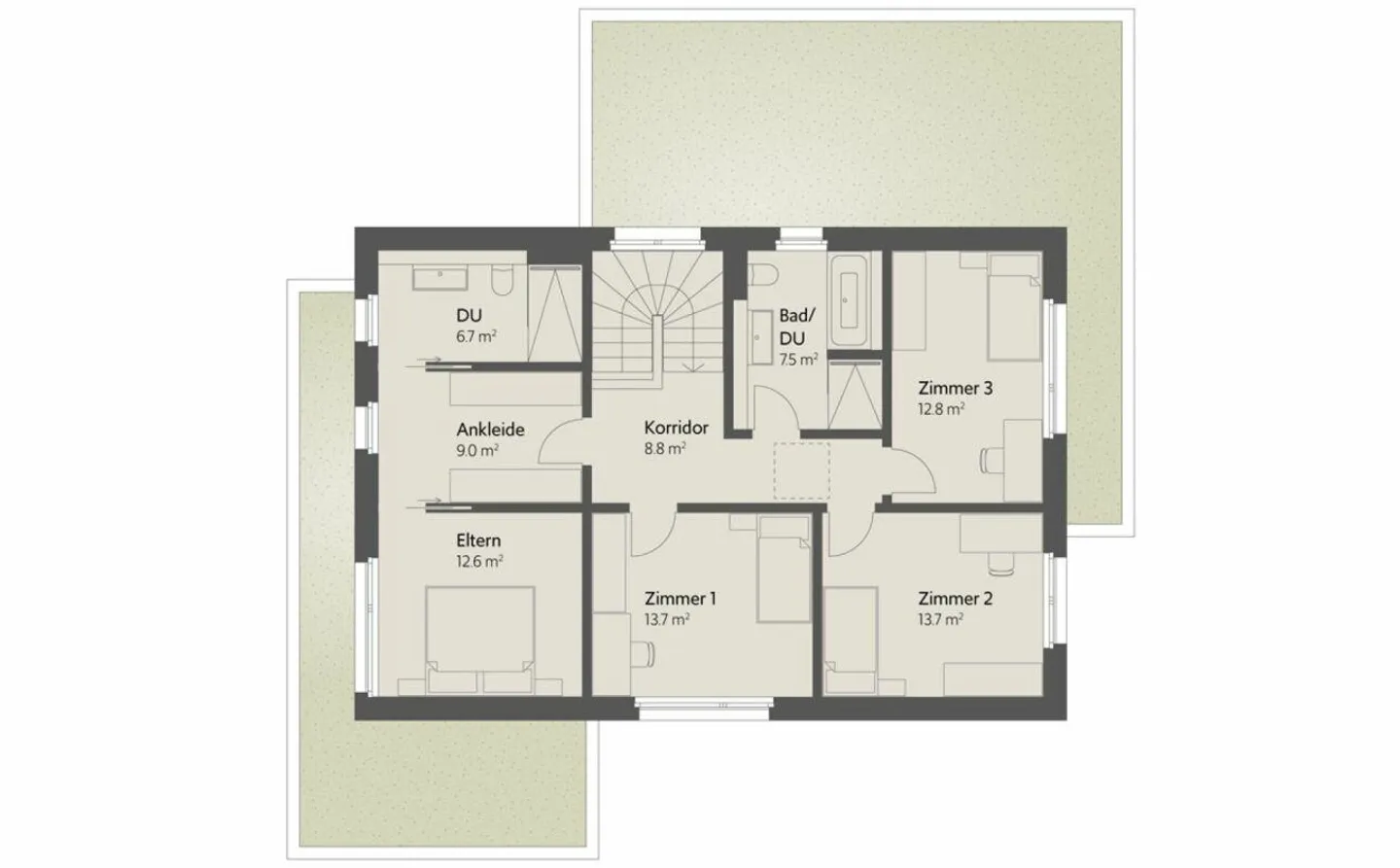 382 m² | 7.5-Zi.-Einfamilienhaus | Am Wellenberg | Erstbezug - Foto 10 von 13