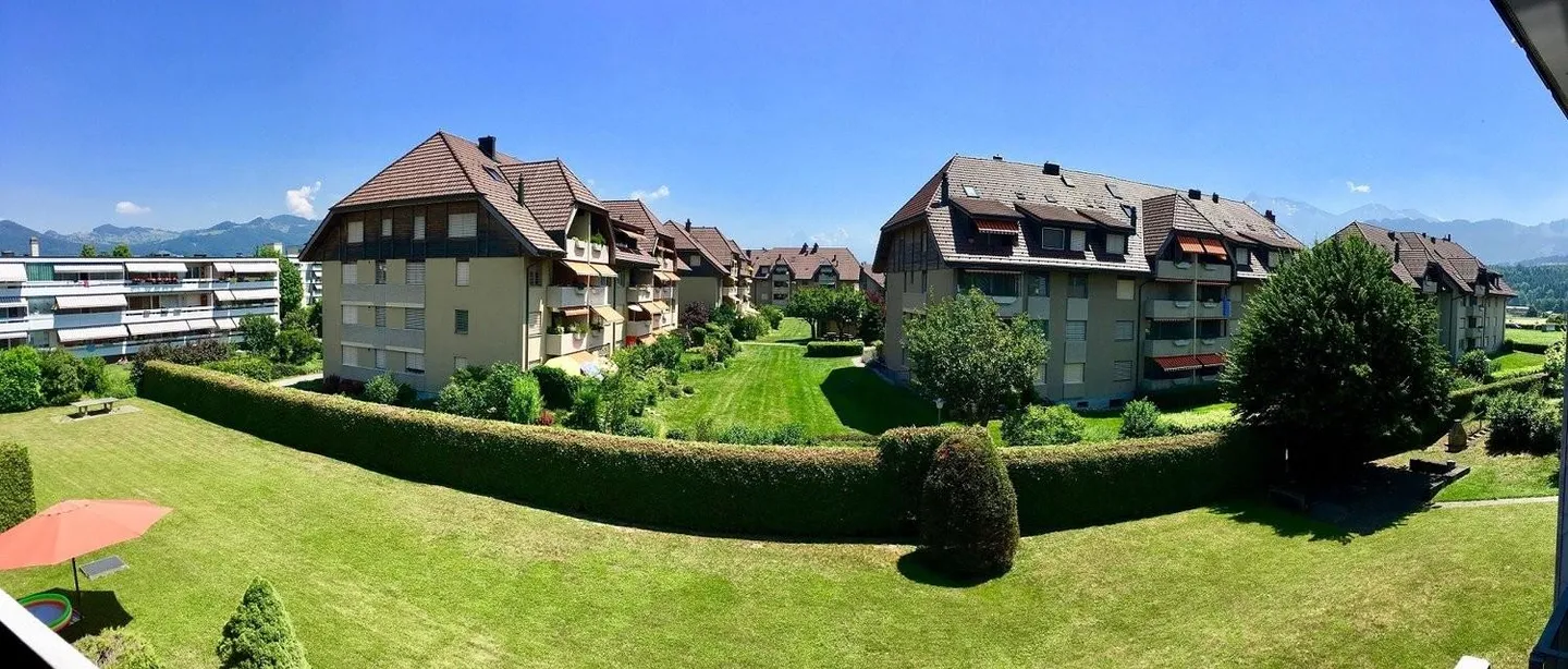 Modern 3.5-room apartment of 72 m² on the ground floor with mountain view - Photo 8 of 9