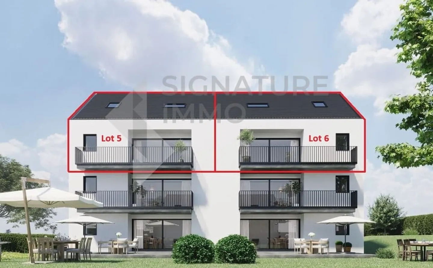 Prestige and brightness - Attic 4.5 rooms with mezzanine - Photo 1 of 13