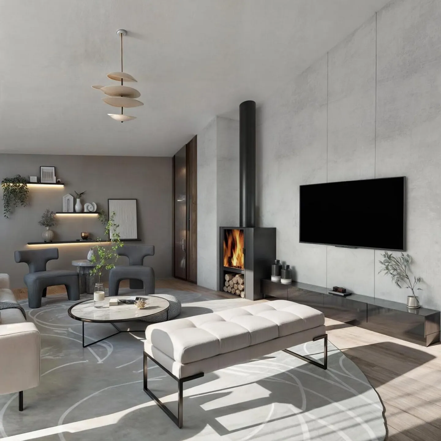 Lot A1: appartement de standing 4,5 pc - Photo 2 sur 4