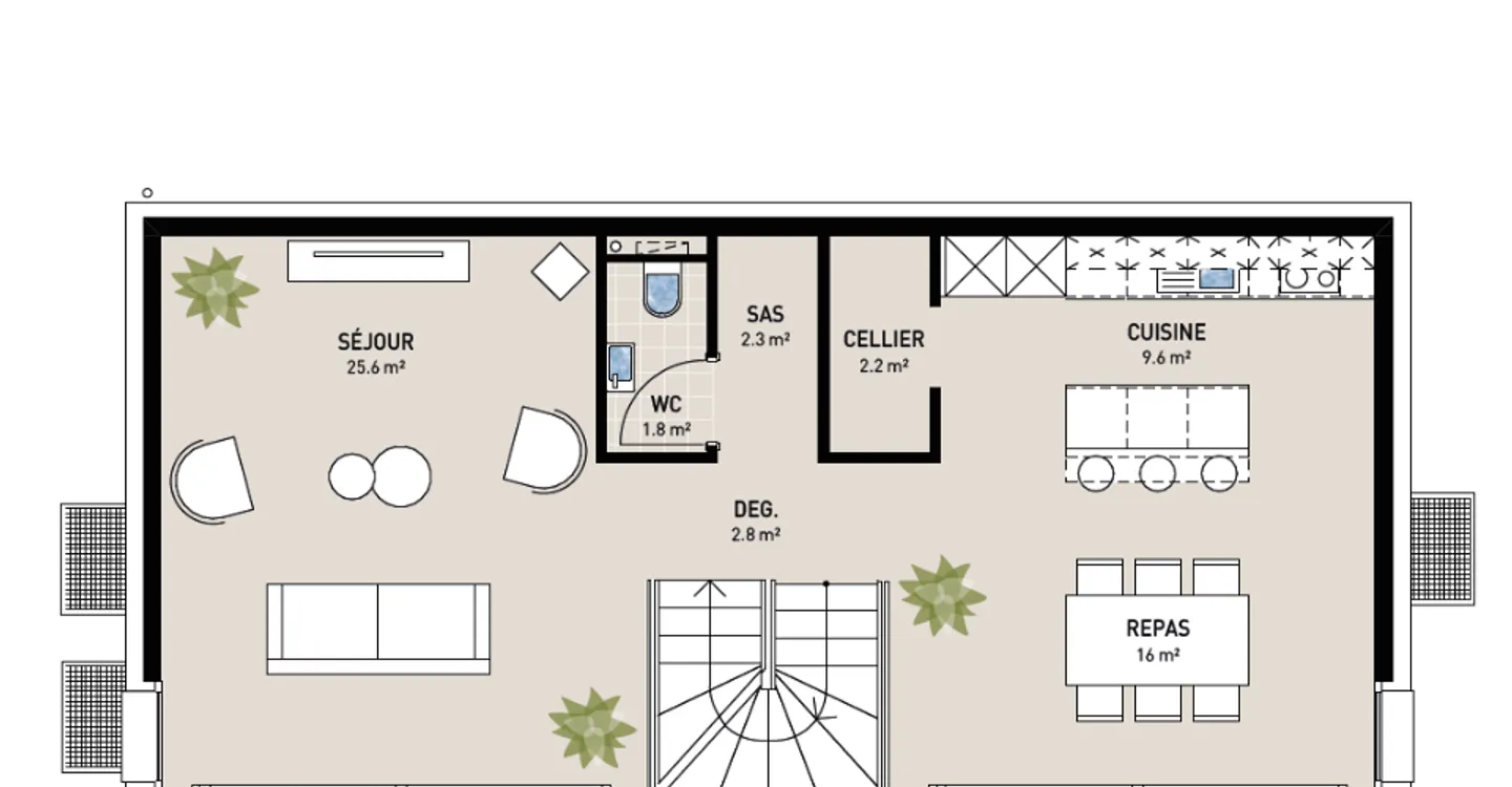 Magnifica villa indipendente da costruire a Champlan – Grimisuat - Foto 6 di 10