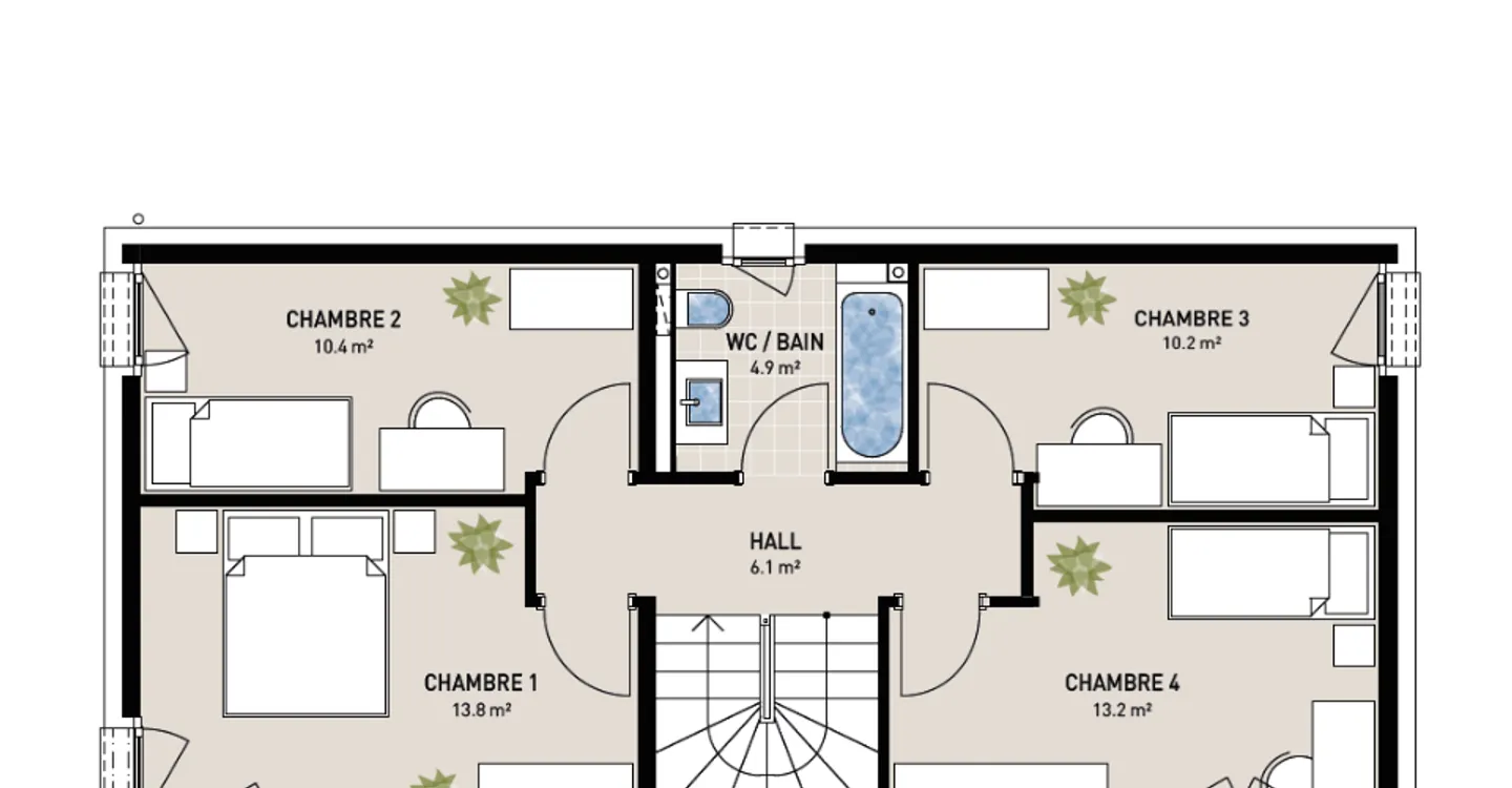 Magnifica villa indipendente da costruire a Champlan – Grimisuat - Foto 7 di 10