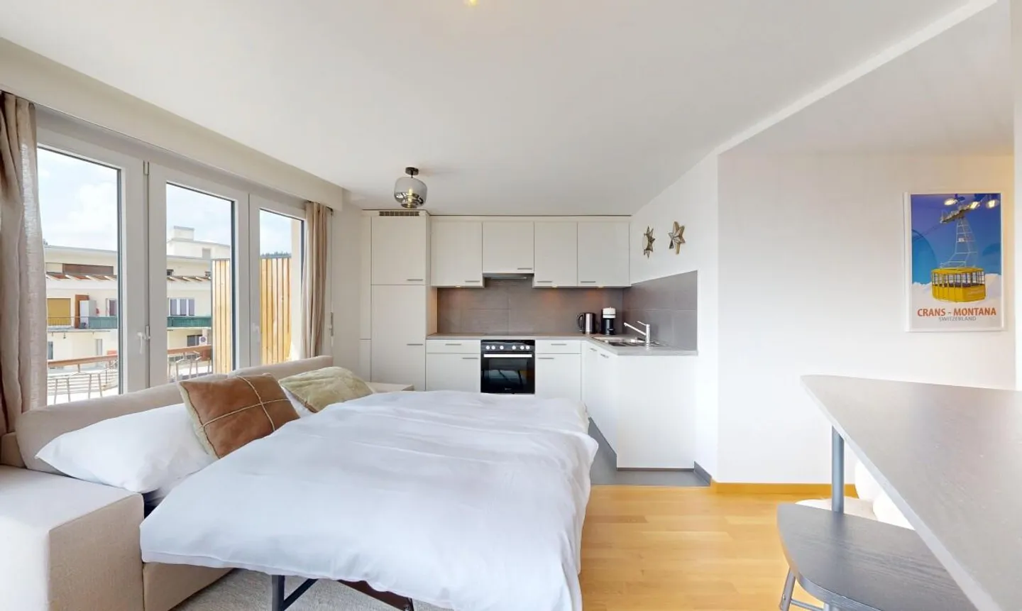 Sunny Superb Studio in Crans-Montana - Photo 1 of 11