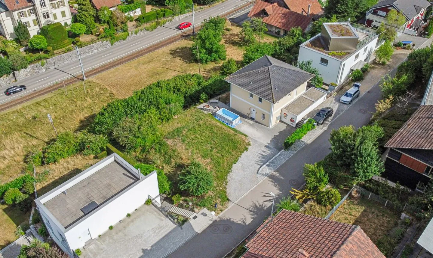 Un terreno edificabile di 498m2 con vista panoramica a Birrwil sopra il lago Hallwil - Foto 8 di 11