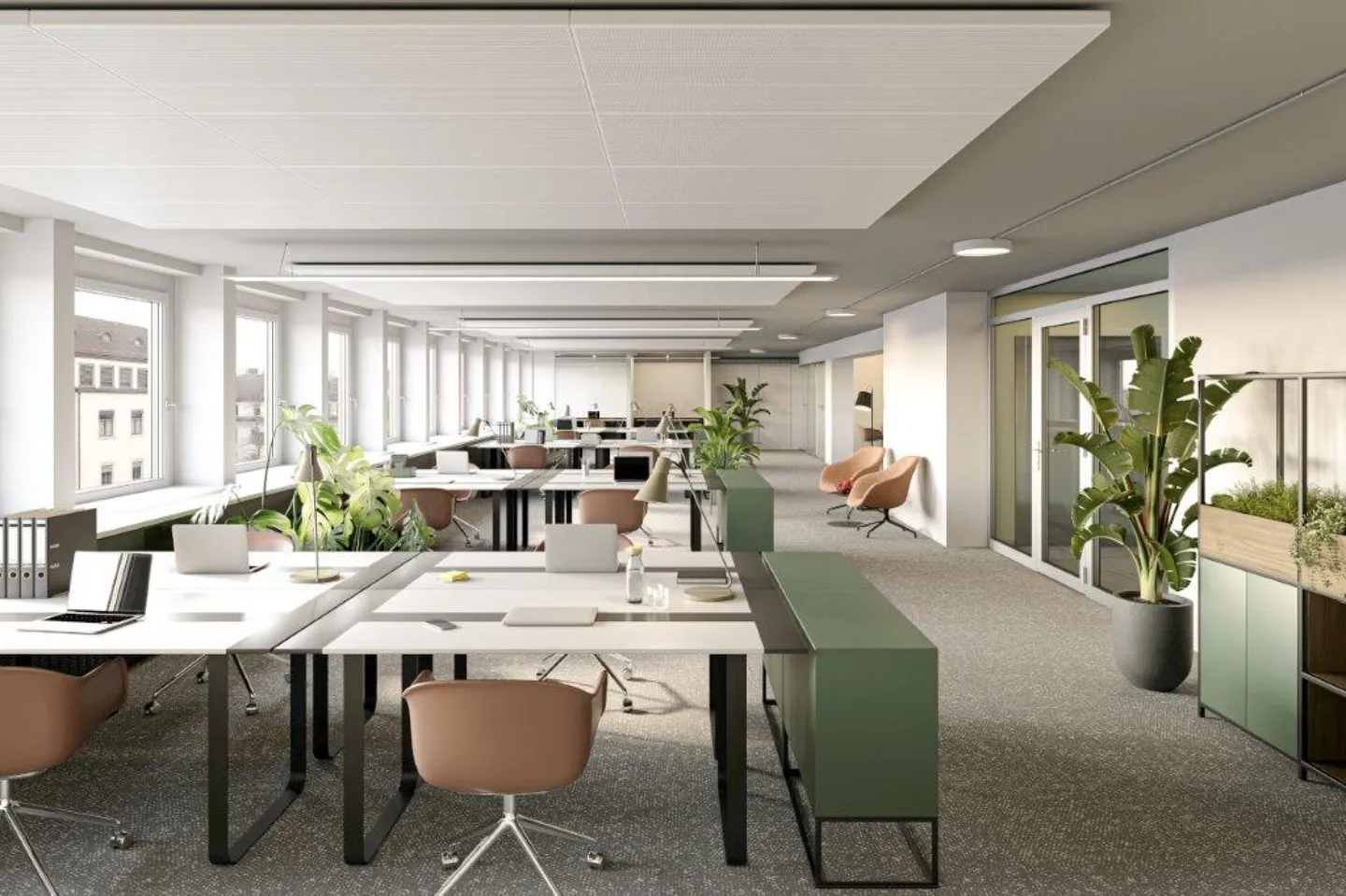"IL FUTURO" con circa 1'079m² di spazi per uffici sostenibili in Löwenplatz - Foto 9 di 11
