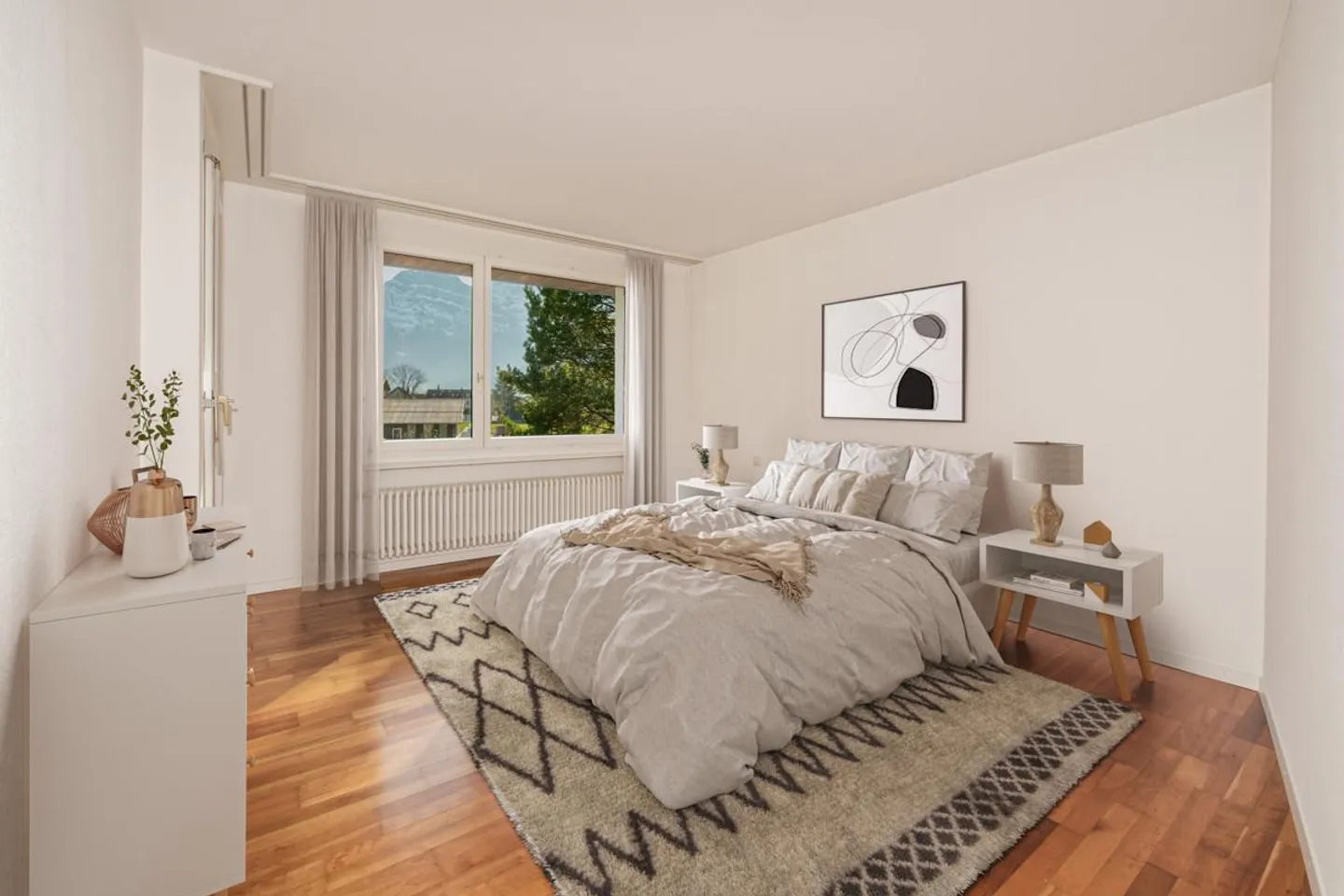 Sonniges Wohnen in Näfels: Bergblick, Ruhe und viel Potenzial - Foto 4 von 5