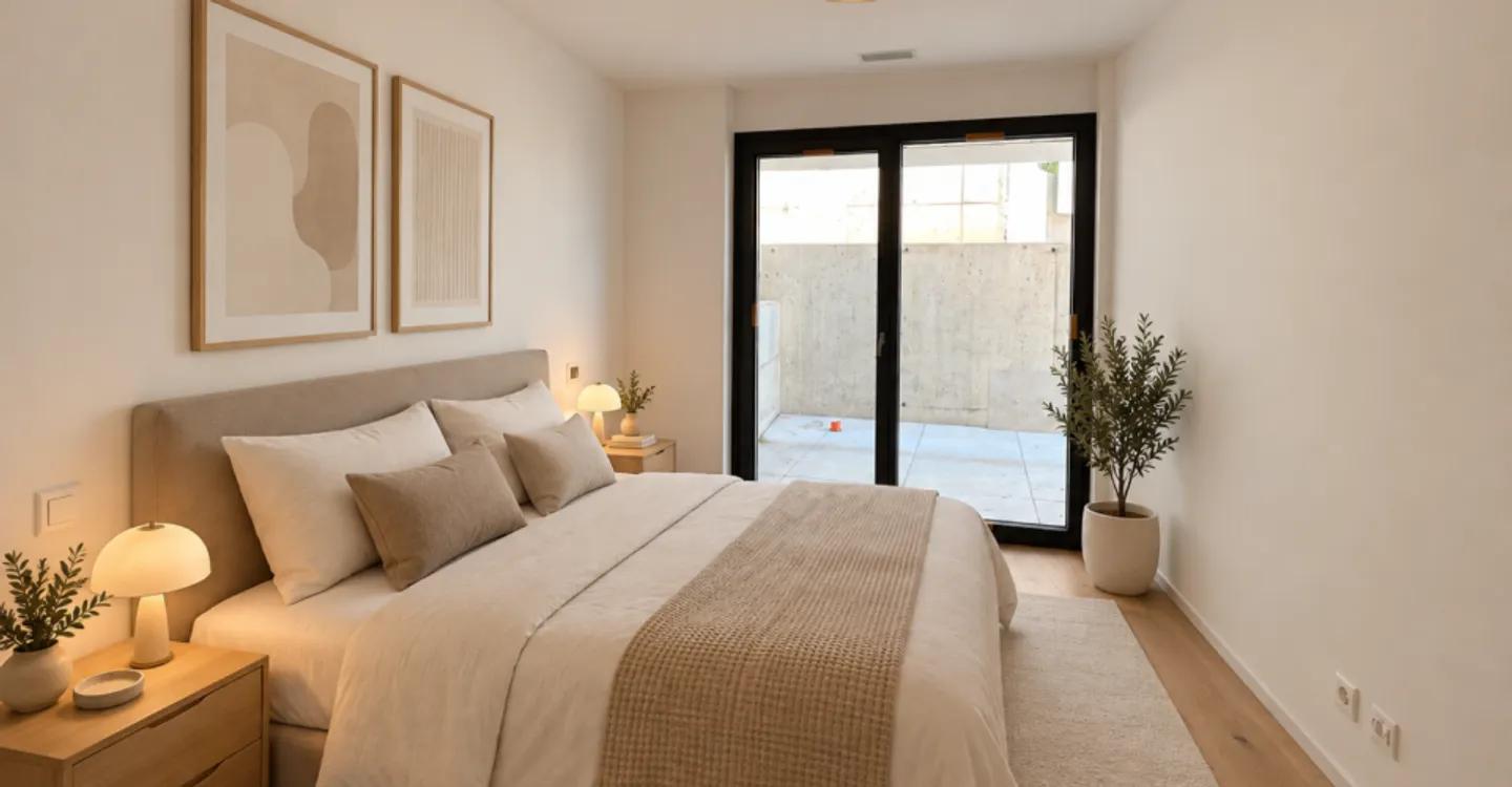 Terrassenwohnung 3,5 Zimmer mit atemberaubendem Blick auf den See und die Berge - Foto 4 von 6