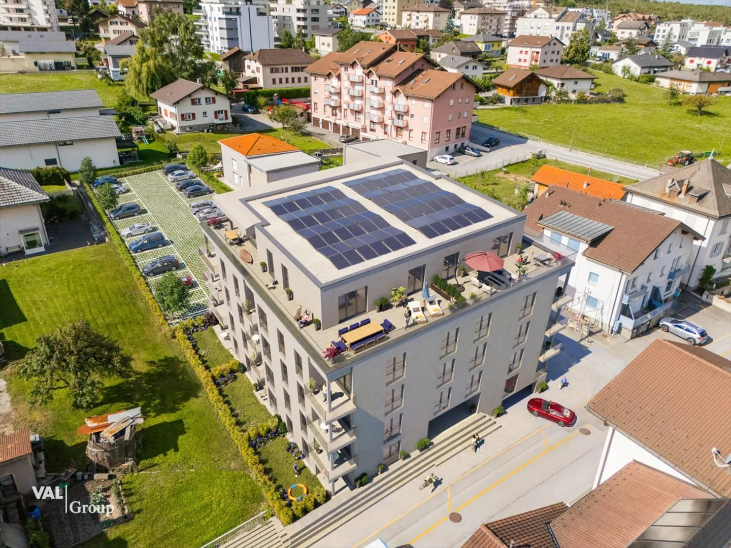 Le confort rencontre le design - Appartement en copropriété au centre du Valais - Photo 1 sur 13