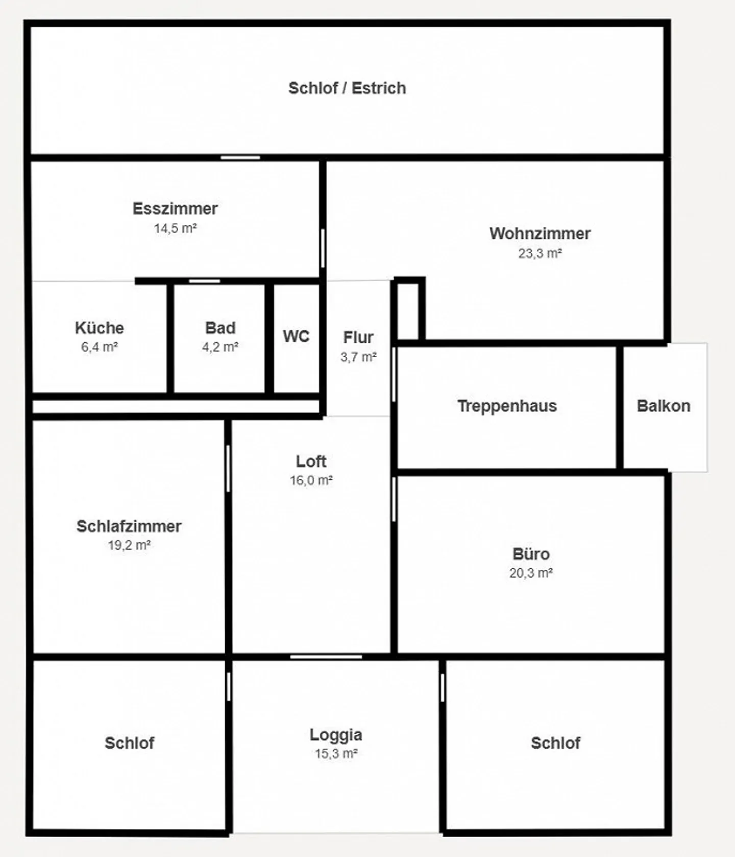Appartamento mansardato di 3,5 stanze - Foto 23 di 23
