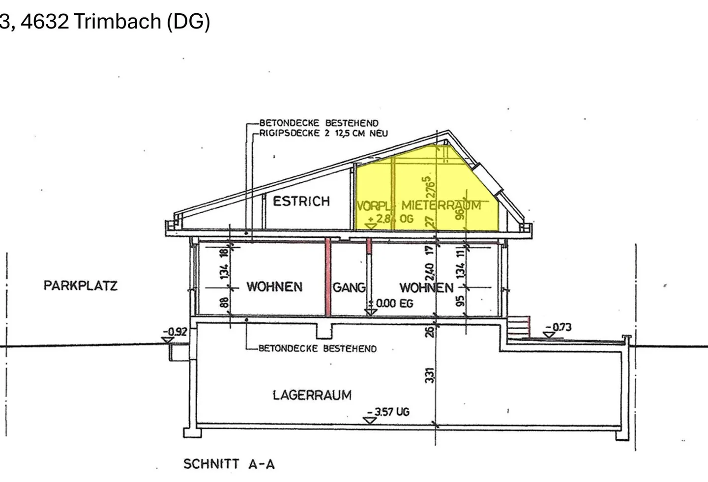 Vielseitiges Atelier neben Kantonsspital Olten - Foto 2 di 3