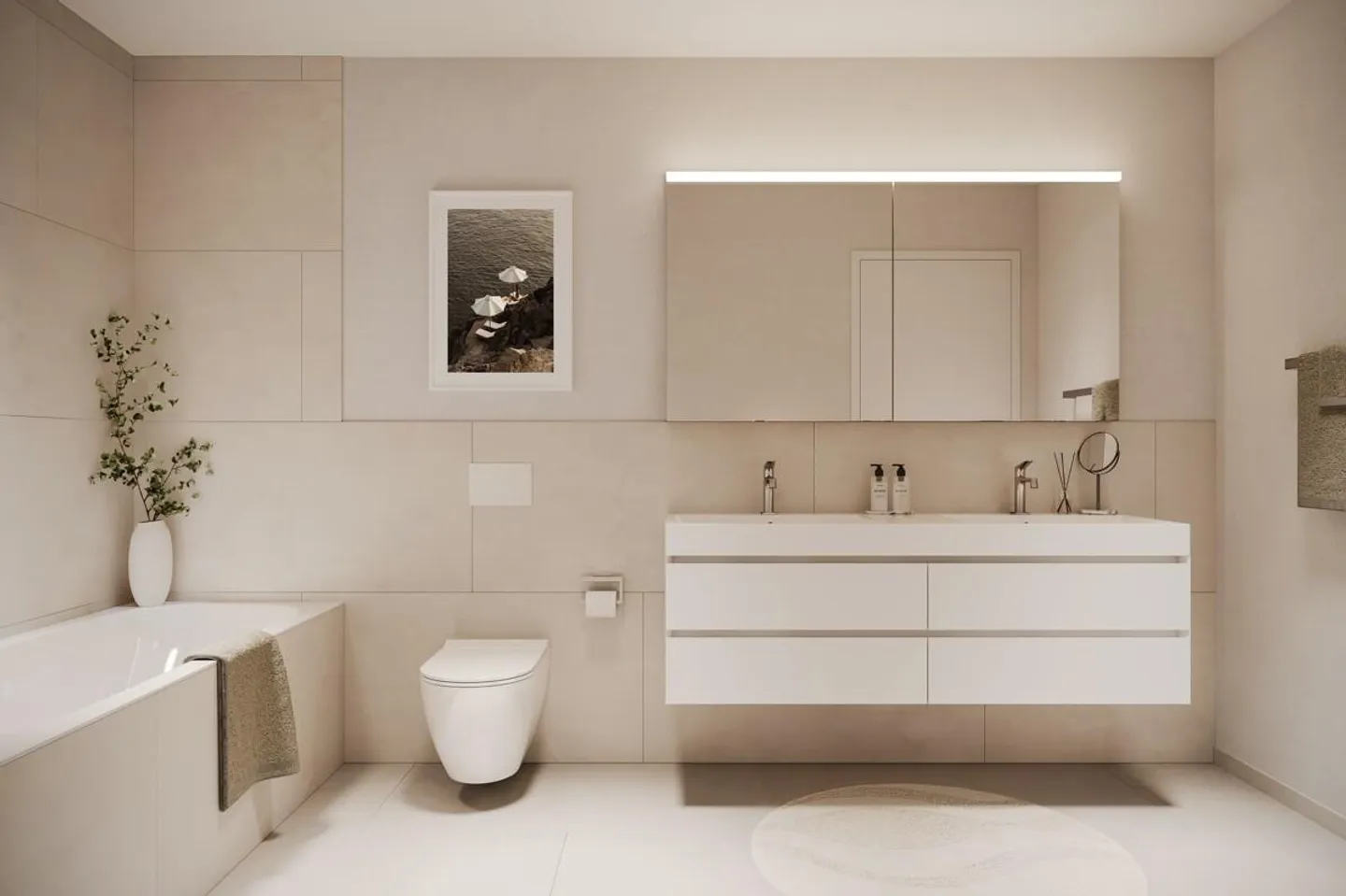 Nouveau projet de construction AUREUM - Appartement élégant de 2,5 pièces à Winkel - Photo 4 sur 7