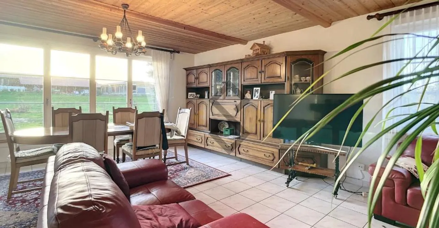 Maison 4.5 pces plain-pied avec jardin - Foto 4 von 9
