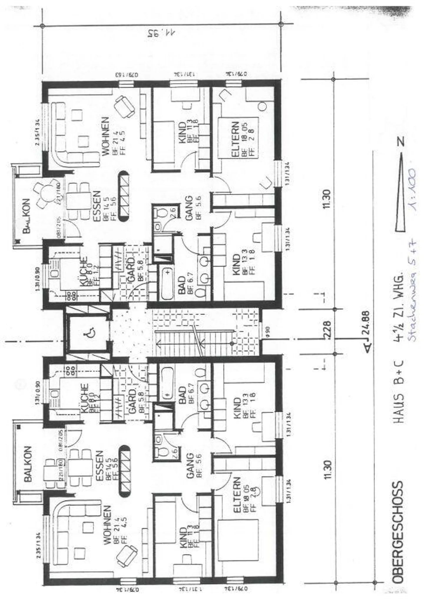 Appartamento spazioso, luminoso e adatto ai bambini con molta luce e vista - Foto 11 di 11