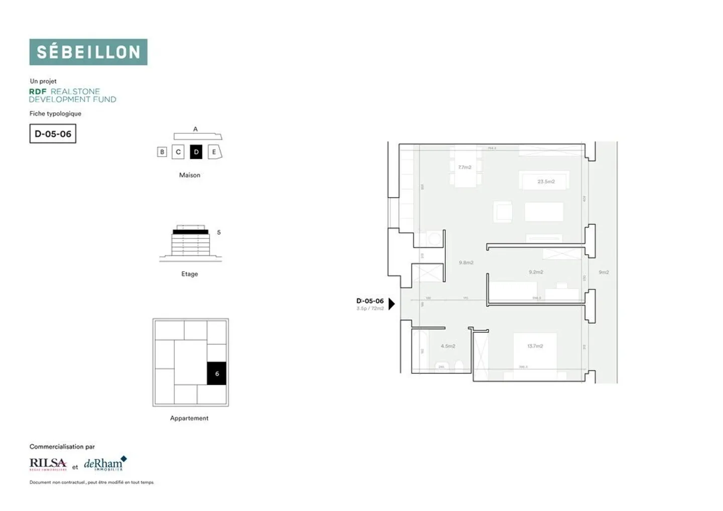 Appartamento moderno 3.5 locali con balcone nella residenza Sébeillon - Foto 7 di 7