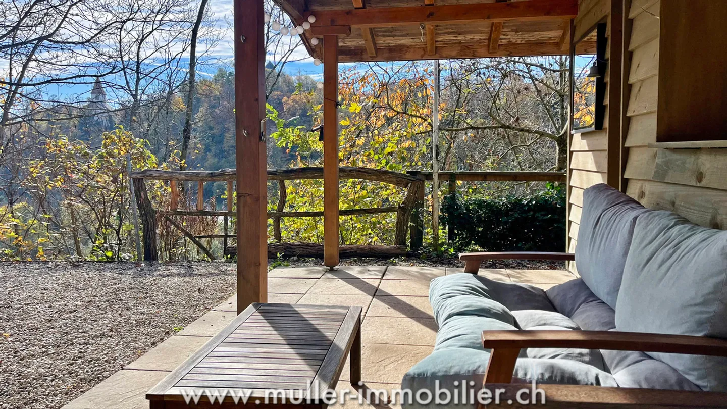 Charmantes Wochenendchalet 5 Minuten von Aubonne entfernt - Foto 3 von 13