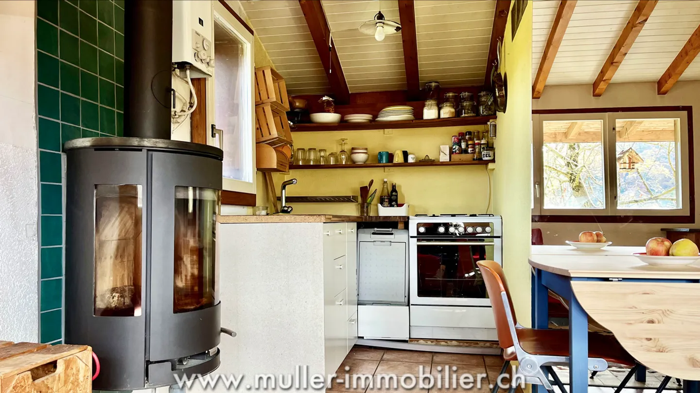 Charmantes Wochenendchalet 5 Minuten von Aubonne entfernt - Foto 6 von 13