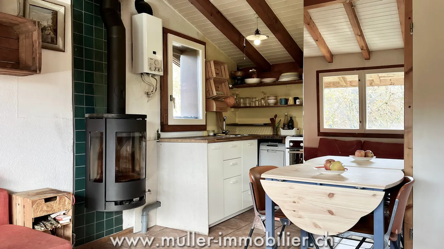 Charmantes Wochenendchalet 5 Minuten von Aubonne entfernt - Foto 7 von 13