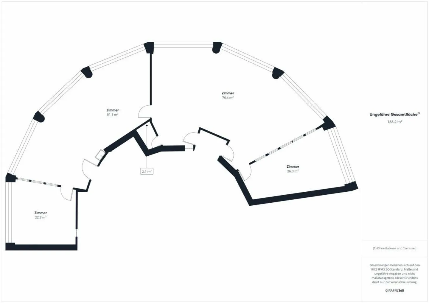 Business Tower / TOP-Ausgebaute Gewerbe-/Büroflächen - Foto 8 von 8