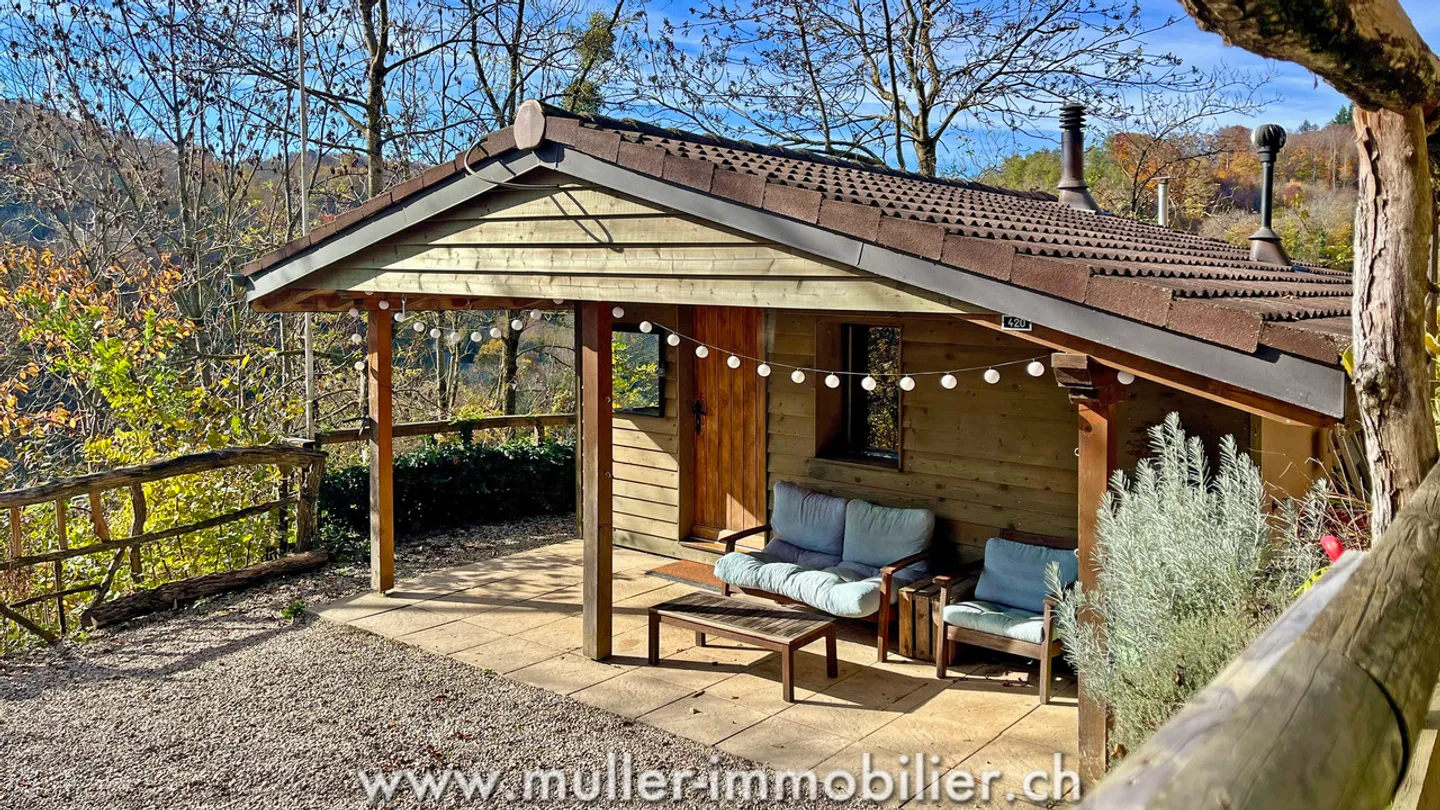 Charmantes Wochenendchalet 5 Minuten von Aubonne entfernt - Foto 11 von 13