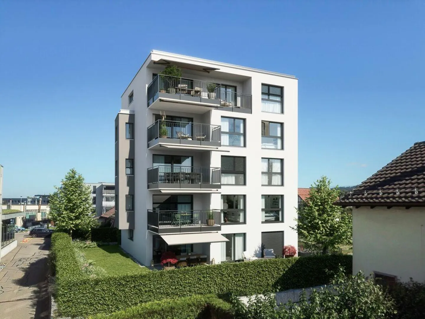Appartamento giardino nel centro di Wetzikon - Foto 1 di 7