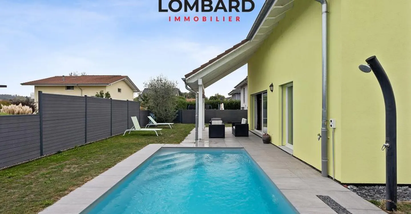Villa individuelle moderne à deux pas du lac de Neuchâtel - Photo 2 of 12
