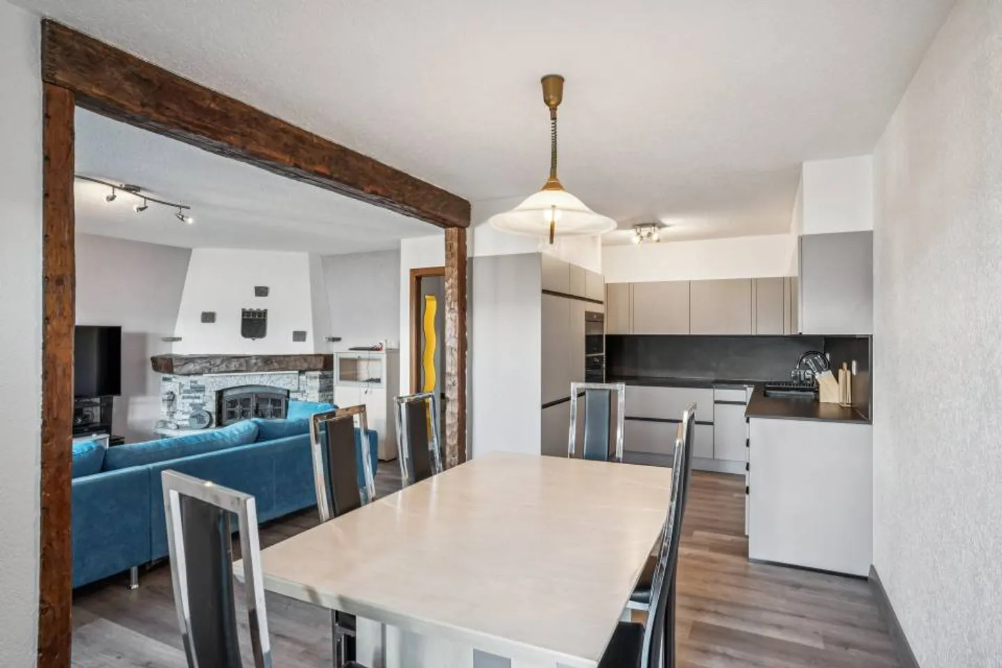 Chalet a schiera a 10 minuti dalla zona sciistica delle 4 Vallées - Foto 6 di 13
