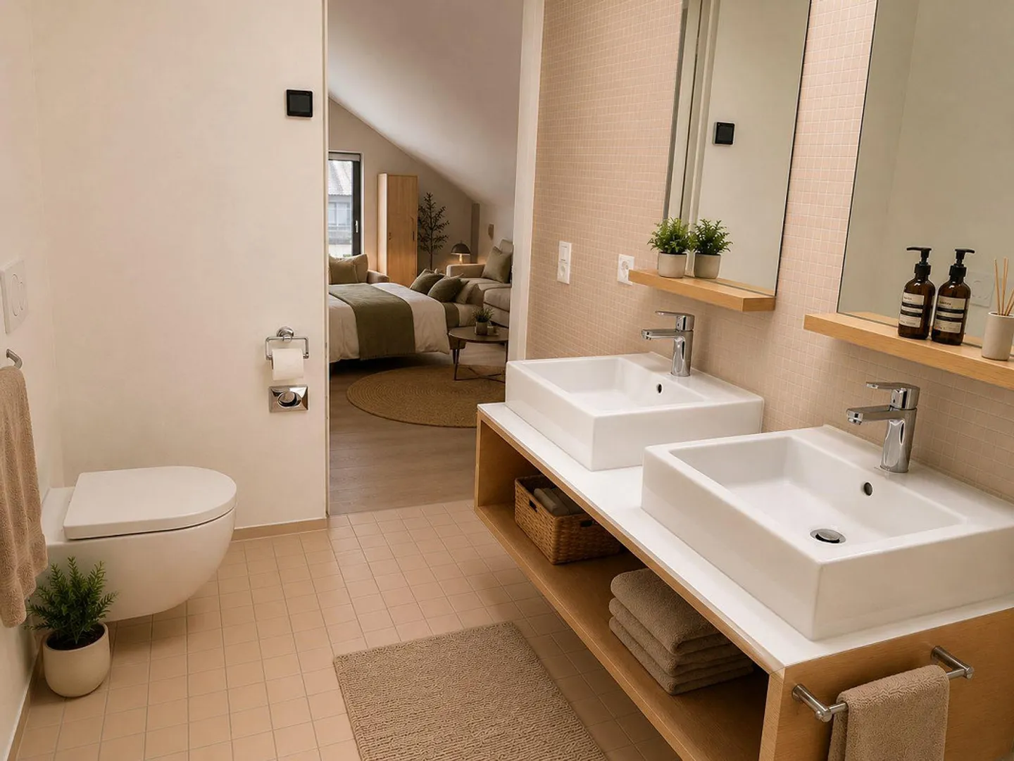 Appartement moderne 1½ pièces avec kitchenette et finition de haute qualité - Photo 4 sur 9