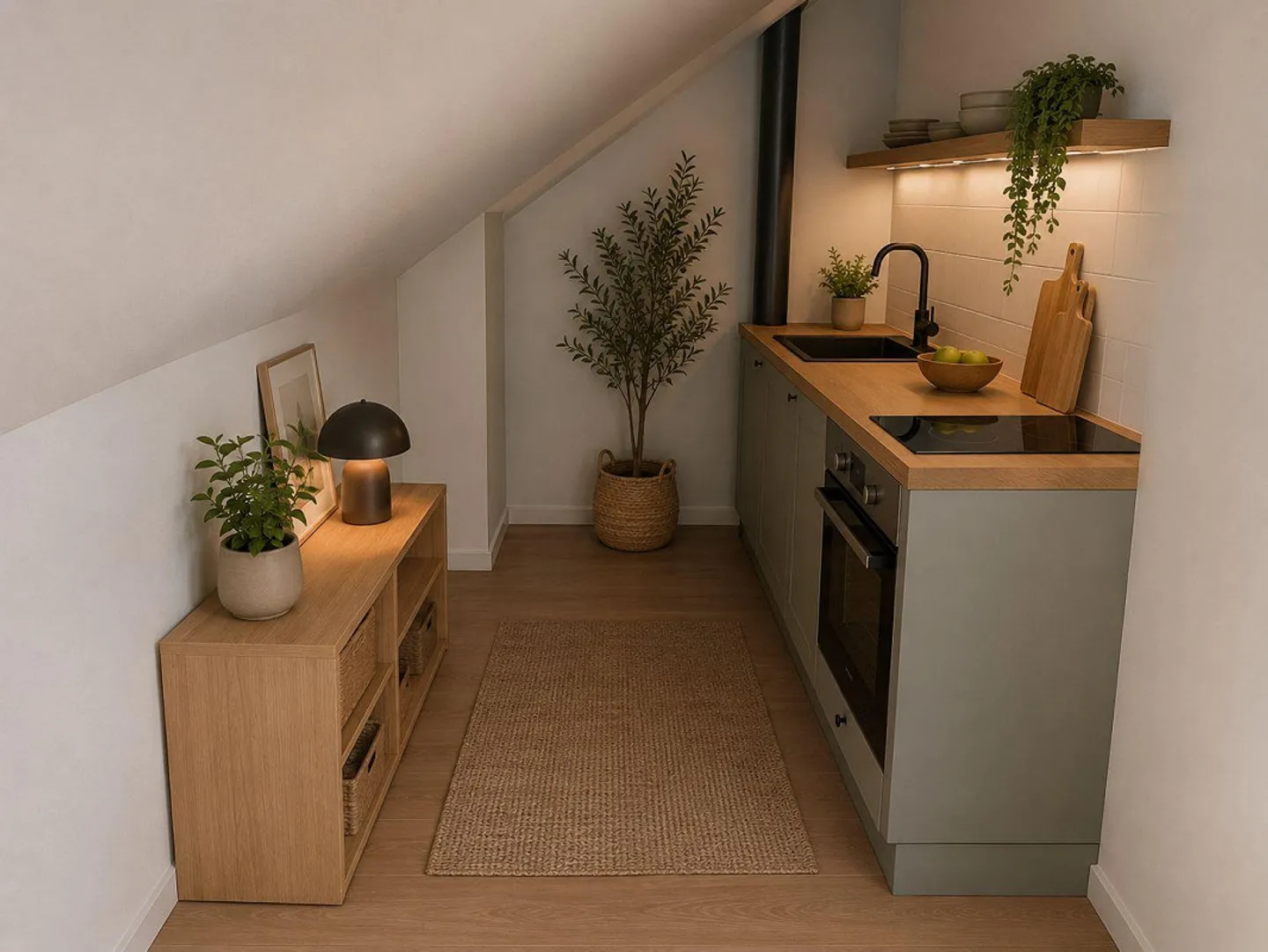 Appartement moderne 1½ pièces avec kitchenette et finition de haute qualité - Photo 5 sur 9