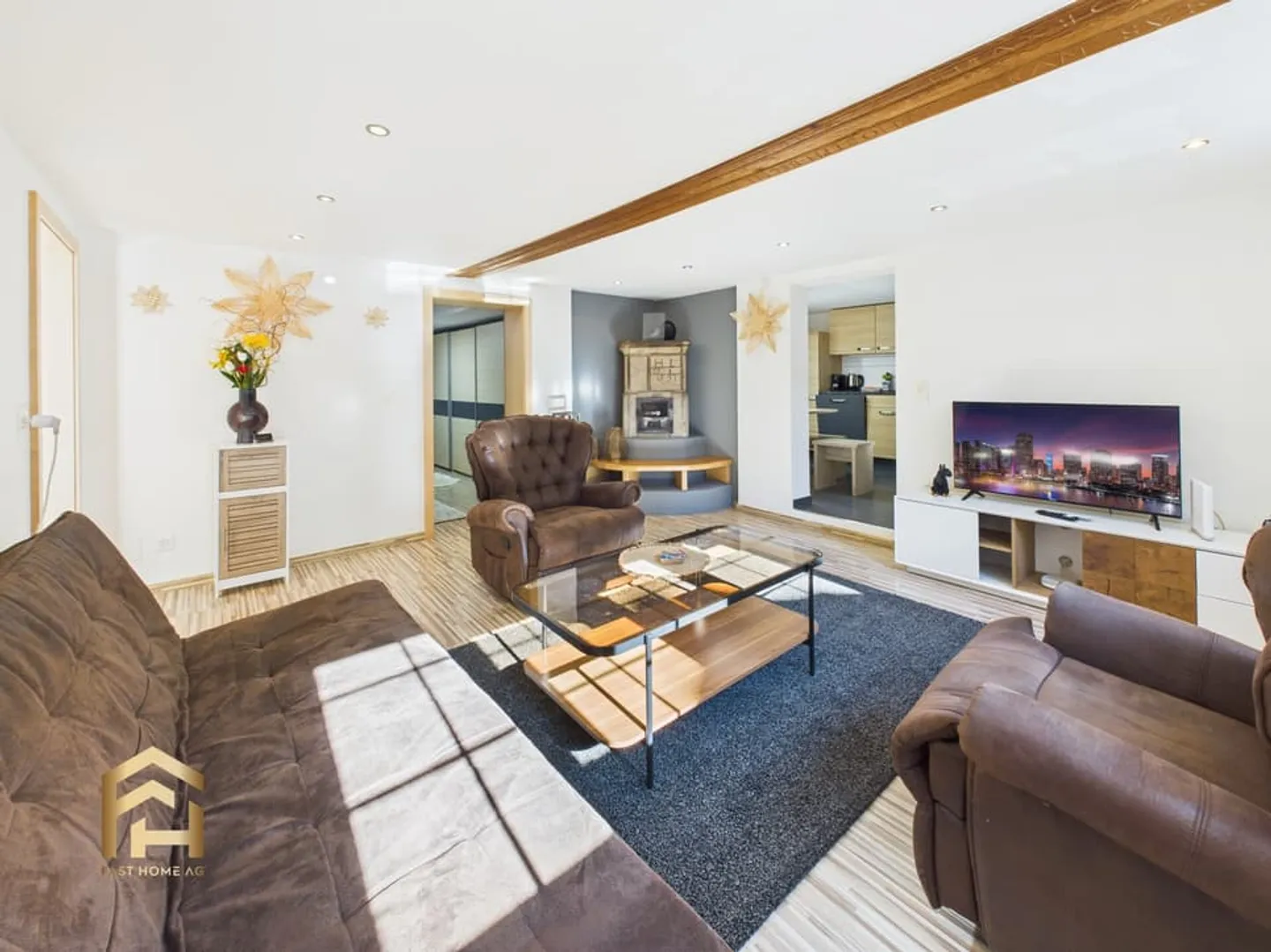 Charming 4.5-room apartment including garden seating area in the green and country cellar - Photo 1 of 13