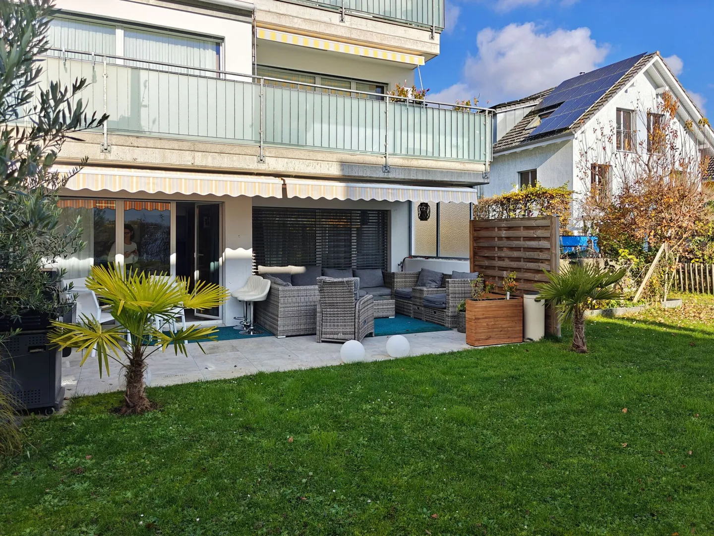 Sunny 4.5-room apartment on the ground floor - Photo 11 of 13