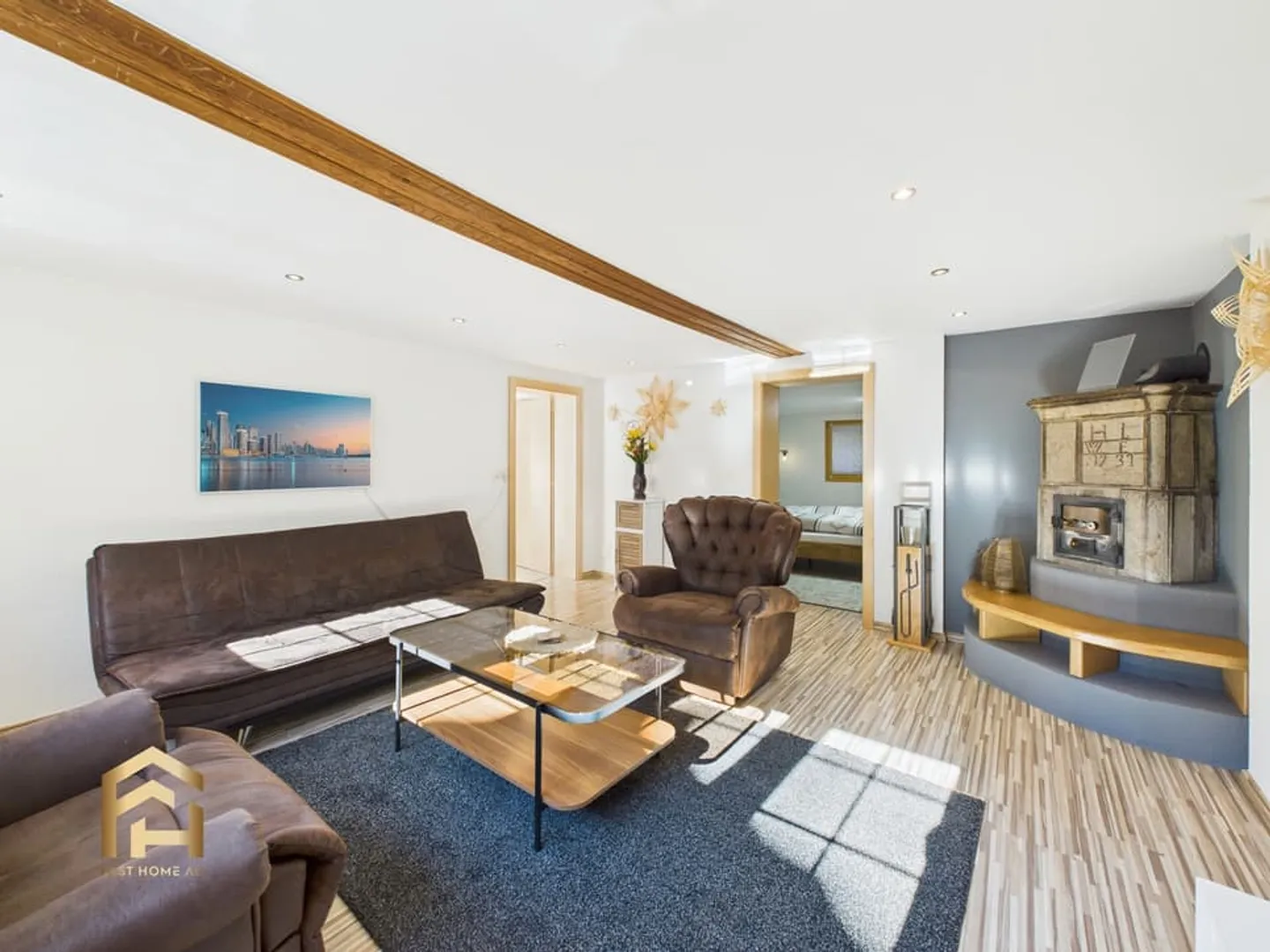 Charming 4.5-room apartment including garden seating area in the green and country cellar - Photo 2 of 13