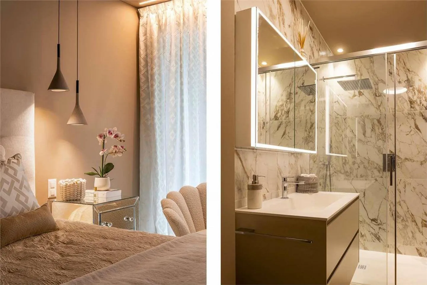 Appartement élégant de 3,5 pièces avec vue sur le lac - Photo 6 sur 10