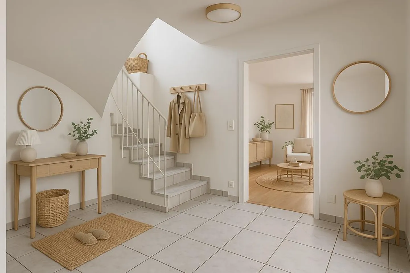 Incantevole appartamento maisonette luminoso di 3,5 stanze con area giardino - Foto 2 di 7