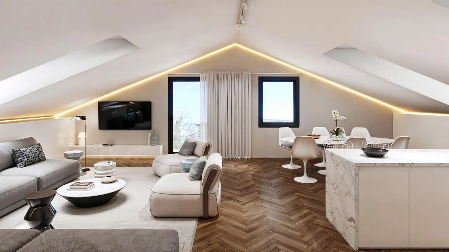Elegant Attic Apartment - Photo 1 of 6