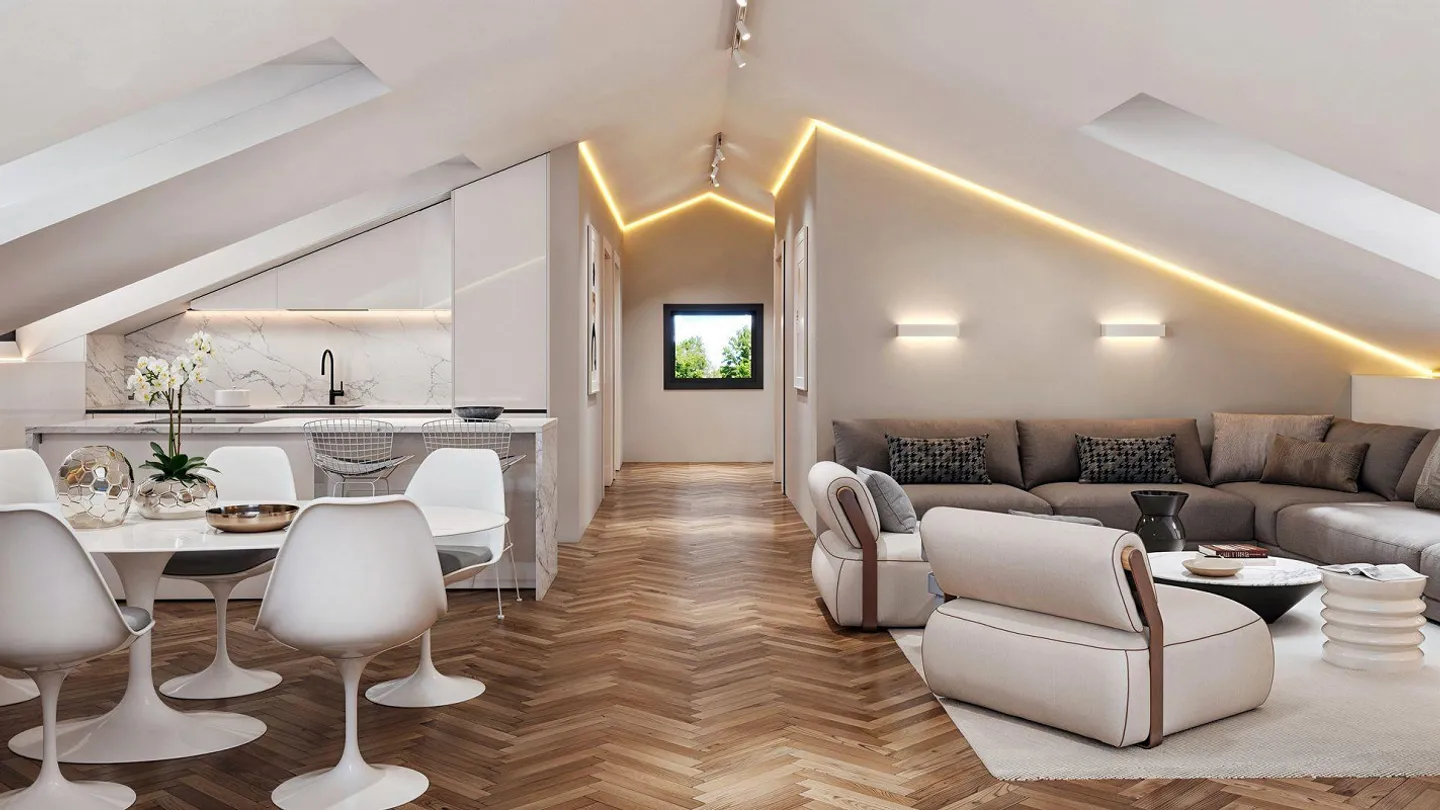 Elegant Attic Apartment - Photo 2 of 6