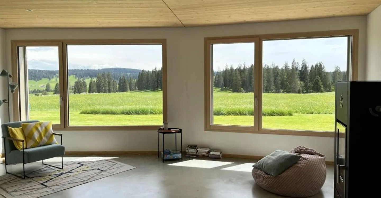 Wunderschöne Villa zur Miete für Naturliebhaber im Brévine-Tal - Foto 8 von 11