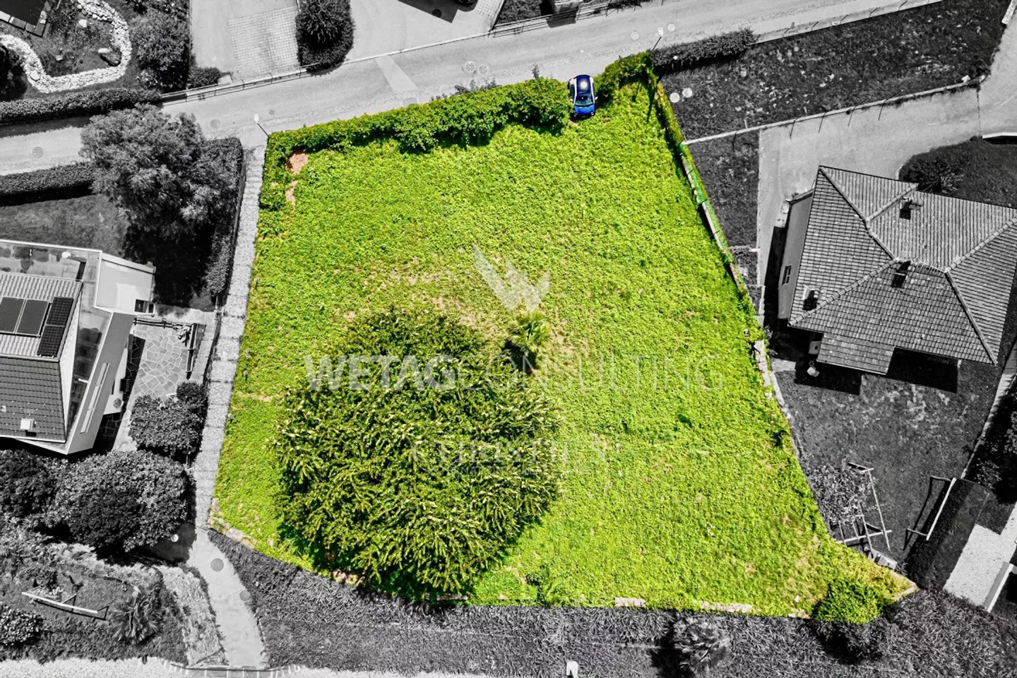 Beautiful building land in Tegna for sale with excellent open view towards Lake Maggiore - Photo 8 of 10