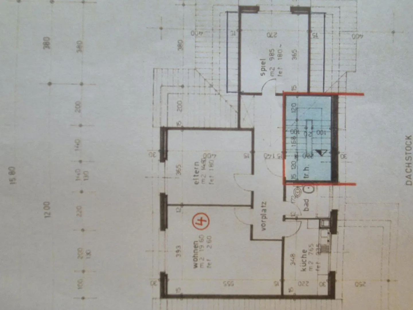 3.5-Zimmer Dachwohnung - Foto 1 von 1