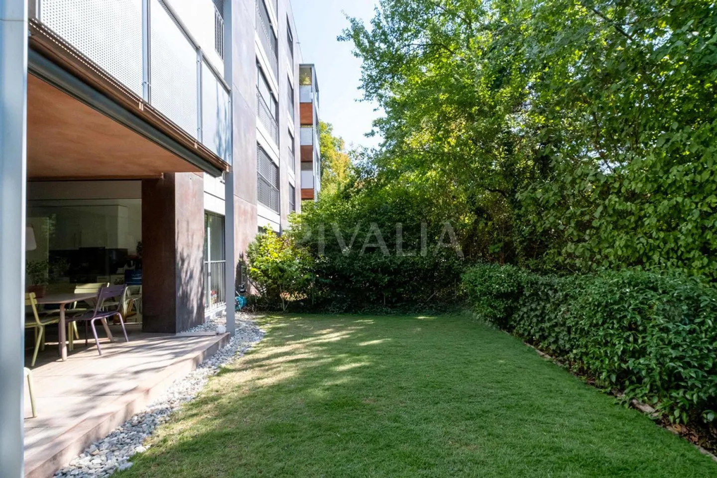 Magnifico appartamento contemporaneo al piano giardino - Foto 4 di 5