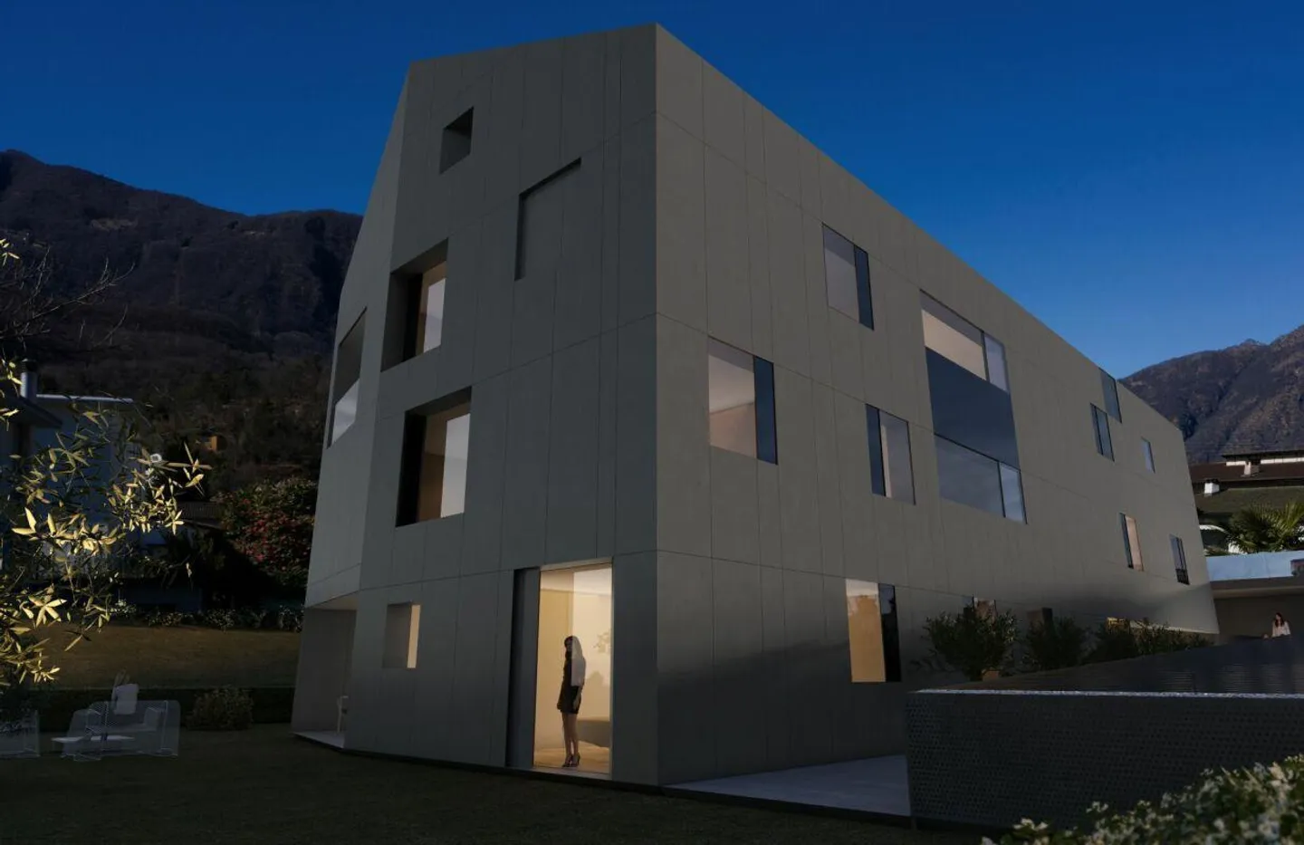 Appartement élégant de 3,5 pièces situé dans un quartier résidentiel calme à Losone - Photo 2 sur 6