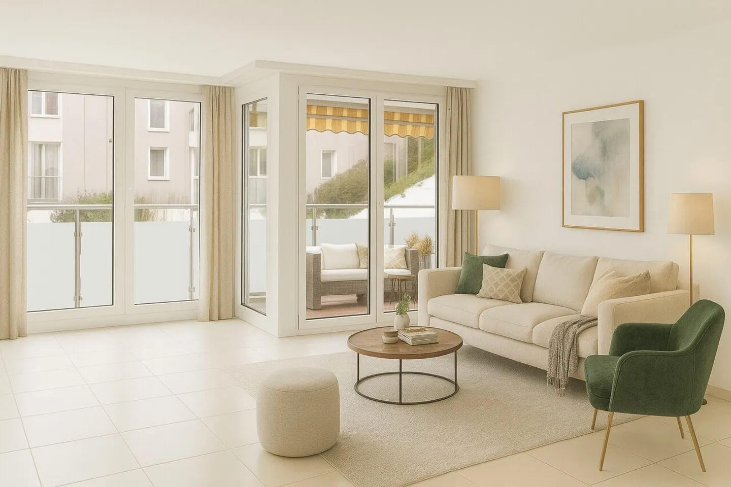 Penthouse avec vue panoramique et grande terrasse - Photo 1 sur 8