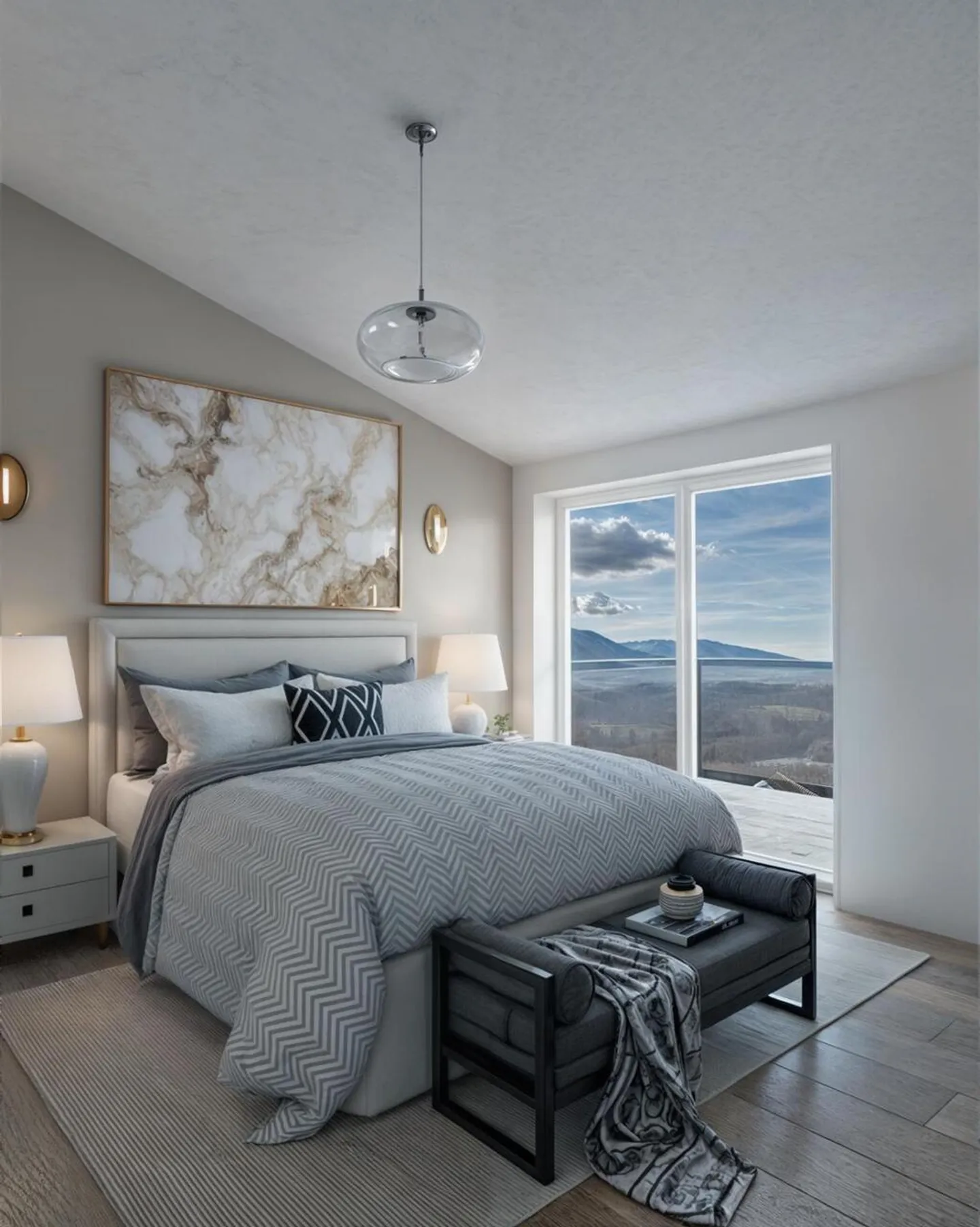 Lot B201: appartement de standing 3,5 pc - Photo 3 sur 4
