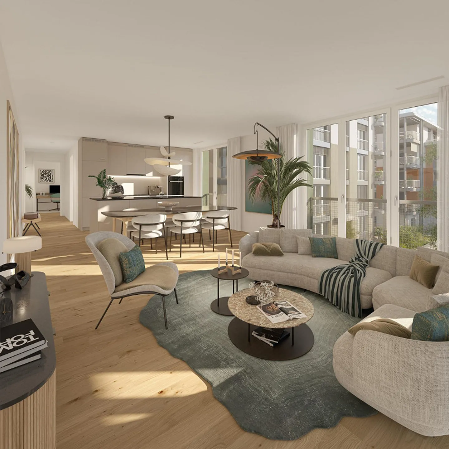 Grosszügige 4.5 Zimmer-Wohnungen im neuen Flawa-Areal - Foto 2 di 7