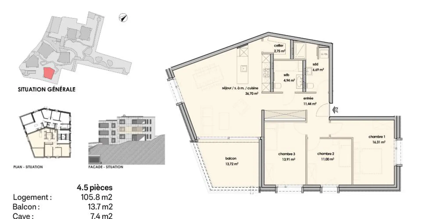 4,5-Zimmer-Wohnung im 1. Stock - Foto 5 von 5
