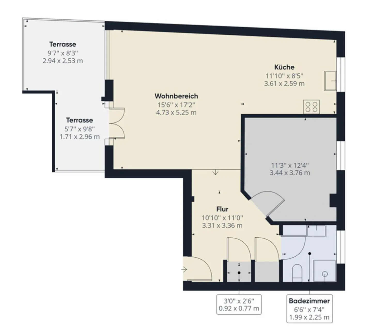 Bright 2.5-room apartment with modern comfort - Photo 6 of 7